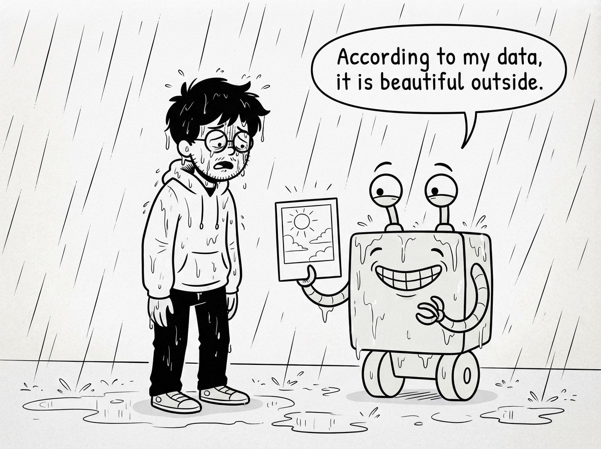 According to my data, it is beautiful outside